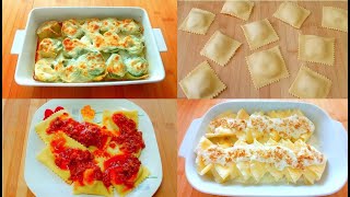 3 PRIMI PIATTI CHE DEVI PROVARE PER PASQUA  RICETTE PASTA FRESCA RIPIENA FATTA IN CASA [upl. by Leila]