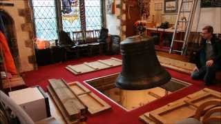 St Andrews Church Hornchurch  New 9th Bell Being Installed [upl. by Grania]