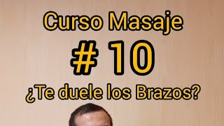 ¿Te duele al subir y bajar el BrazoCurso Masaje 10 Músculo Supinador Largo y Corto [upl. by Aerbas840]