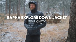 Rapha Explore Down Jacket 2023  Gear Check  Reviewish [upl. by Sehguh577]