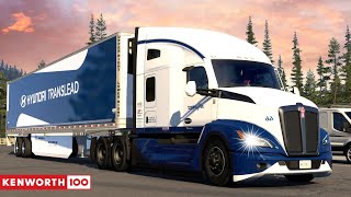 ATS Jaspers Kenworth T680 2022 v115 474 AMERICAN TRUCK SIMULATOR [upl. by Eelreveb579]