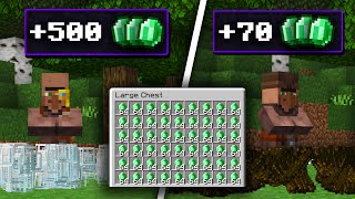 4 Best Ways To Get EMERALDS In Minecraft 121 [upl. by Ellednek]