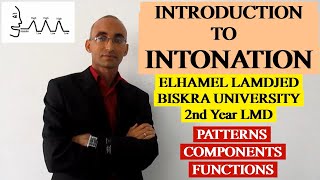 PHONETICS 31 INTRODUCTION TO INTONATION [upl. by Eelessej658]