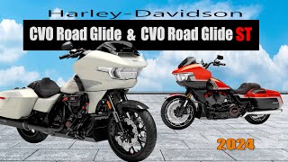 2024 HarleyDavidson CVO Road Glide VS CVO Road Glide ST  Key Differences [upl. by Lasley]