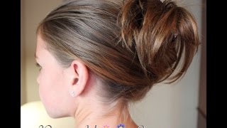 EASY CLIP UPDO HAIRSTYLE 😍❤❤ [upl. by Alaikim]