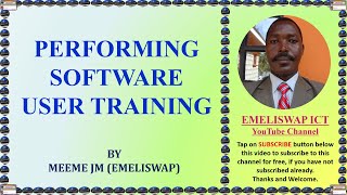 Performing Software User Training [upl. by O'Toole]