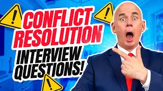 Interview Question quotTell me about a time you had a conflict at workquot [upl. by Pisano]