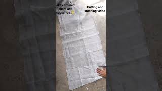 cutting and stitching video lehnga form old saree song [upl. by Aulea]