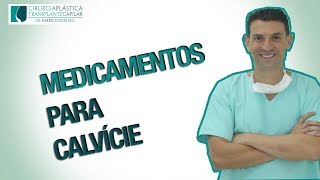 Medicamentos para o tratamento da calvície masculina [upl. by Anoerb]