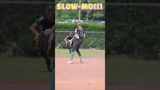 Inches From a Snag Fastpitch Frenzy Ends with Center Field Hustle [upl. by Conny]