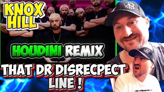 Arrest KNOX HILL for lyrical assault knox Hill Eminem Houdini remix REACTION [upl. by Arhat]