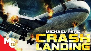 Crash Landing  Full Movie  Action Adventure  Michael Paré [upl. by Arrad863]