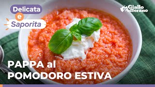 PAPPA al POMODORO ESTIVA profumo e gusto super intenso😍 DA PROVARE🍅 [upl. by Zollie528]