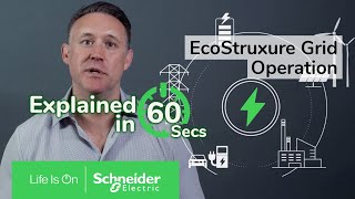 EcoStruxure Grid Operation in 60 Seconds  Schneider Electric [upl. by Karlin337]