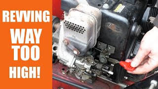 This Snowblower Engine Is Revving Out Of Control Lets Fix It [upl. by Azitram]