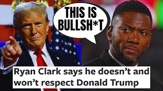 ESPNs Ryan Clark SLAMS Donald Trump Over Election After Getting BACKLASH From His Followers [upl. by Stubstad]