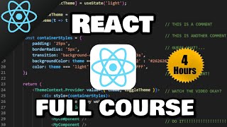 React Full Course for free ⚛️ 2024 [upl. by Er]