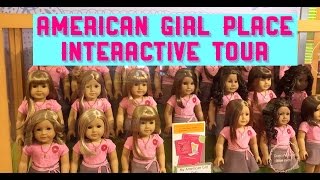 Tour The Entire American Girl Doll Store [upl. by Ransell]