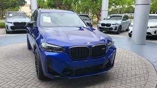 2024 Bmw X3 M Competition quick look  Hurry and get one before the new ugly version comes out [upl. by Tterrab90]