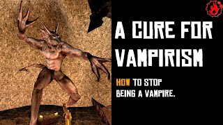 A Cure for Vampirism  Vampire Quest Walkthrough TES III Morrowind [upl. by Siderf517]