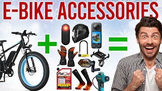 Must Have Ebike Accessories 2024 Gift Guide [upl. by Weixel]