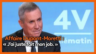 Les 4V  François Molins  la poursuite dÉric DupontMoretti quotpas une affaire personnellequot [upl. by Akerdnahs]