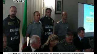 CN24  Colpo al clan di Corigliano 67 arresti e sequestri in tutta Italia [upl. by Ivel]