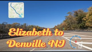 Elizabeth to Denville NJ driving via I78 West [upl. by Assirek598]