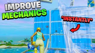 How To INSTANTLY Improve Mechanics in Fortnite GET BETTER FAST  Tips and Tricks in Chapter 3 [upl. by Naerda]