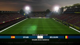 PES 2013  World Cup Group Stage Fixture 1  Spain vs Belgium [upl. by Quinton]