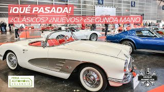 Feria del Automóvil de Valencia Coches clásicos nuevos usados ¡Qué pasada [upl. by Akinna36]