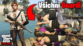 Zabil jsem Všechny na Cayo Pericu v GTA ONLINE [upl. by Ainolopa]