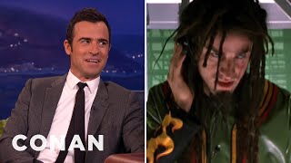 Justin Theroux Breakdanced At Ben Stillers Wedding  CONAN on TBS [upl. by Romonda]