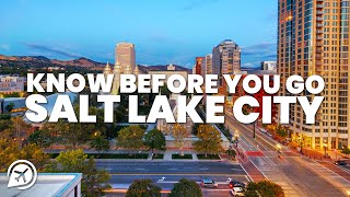 THINGS TO KNOW BEFORE YOU GO TO SALT LAKE CITY [upl. by Minardi]