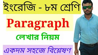 Paragraph Writing  How to write a Paragraph for Class 8  Class 8 annual examination [upl. by Kessler]