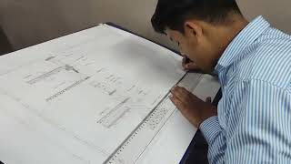 Draughtsman Civil 1st Year Practical [upl. by Aicilic]