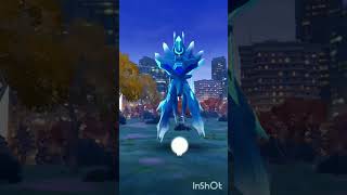 DialgaMegaraid Bosspokemongo viralshorts legendary Pokemon fled trend subscribe [upl. by Kenlay994]