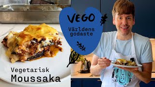 Världens bästa vegetariska moussaka [upl. by Anialram]