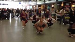 ZooNations Some Like It Hip Hop at St Pancras Station 2 [upl. by Ariet594]