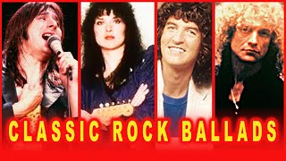 Rock Ballads  Greatest Power Ballads  Foreigner Journey REO Speedwagon Heart Steve Perry [upl. by Eissel]