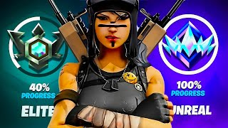 Solo Ranked CROWN WIN with medallions  Fortnite Gameplay [upl. by Vatsug]