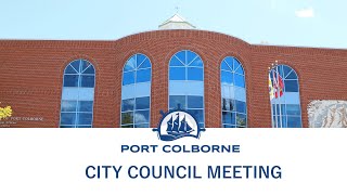 Port Colborne Statutory Public Meeting  October 3 2023 [upl. by Aleehs525]