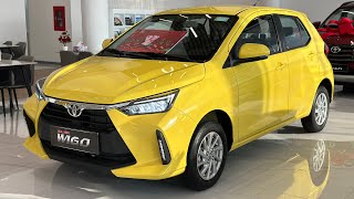 New 2024 Toyota Wigo 10G FWD  Yellow Color 5 Seats SUV  Exterior and Interior [upl. by Namlaz]