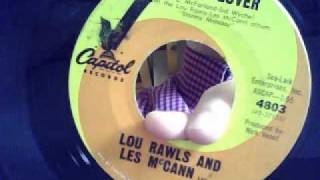 sweet lover  lou rawls and les mccann  capitol 1962 [upl. by Llerryt459]