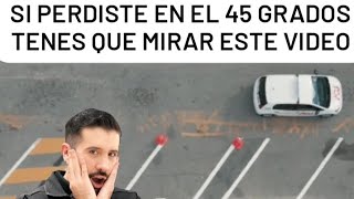 ESTACIONAMIENTO 45 grados Montevideo  Tips 🚙 libretauruguay examenuruguay [upl. by Monahan]