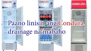 Paano linisin ang drainage ng Condura Beverage Chiller  Condura softdrink cooler step by step [upl. by Krantz]