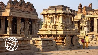 The Ruins of Hampi Karnataka India Amazing Places 4K [upl. by Ligetti]