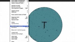 Come centrare testi immagini ecc in Photoshop CS6 Ita [upl. by Daisi]