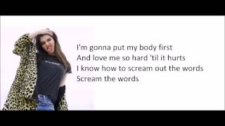 Hailee Steinfeld  Love Myself lyrics [upl. by Ahtamas]