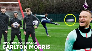 CARLTON MORRIS SHOOTING CHALLENGE 🎯  PL Masterclass [upl. by Grosz]